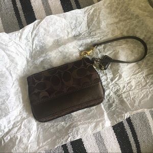 Coach wristlet